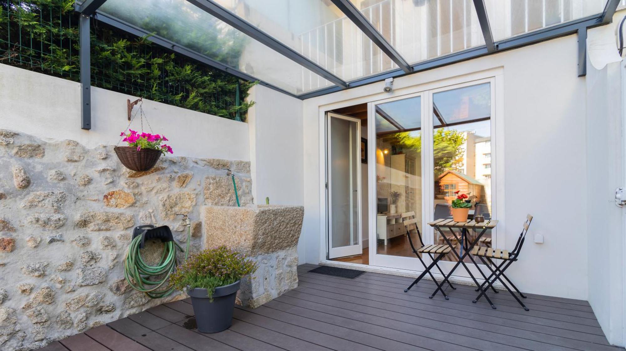 City Center Duplex W Patio By Lovelystay Porto Dış mekan fotoğraf